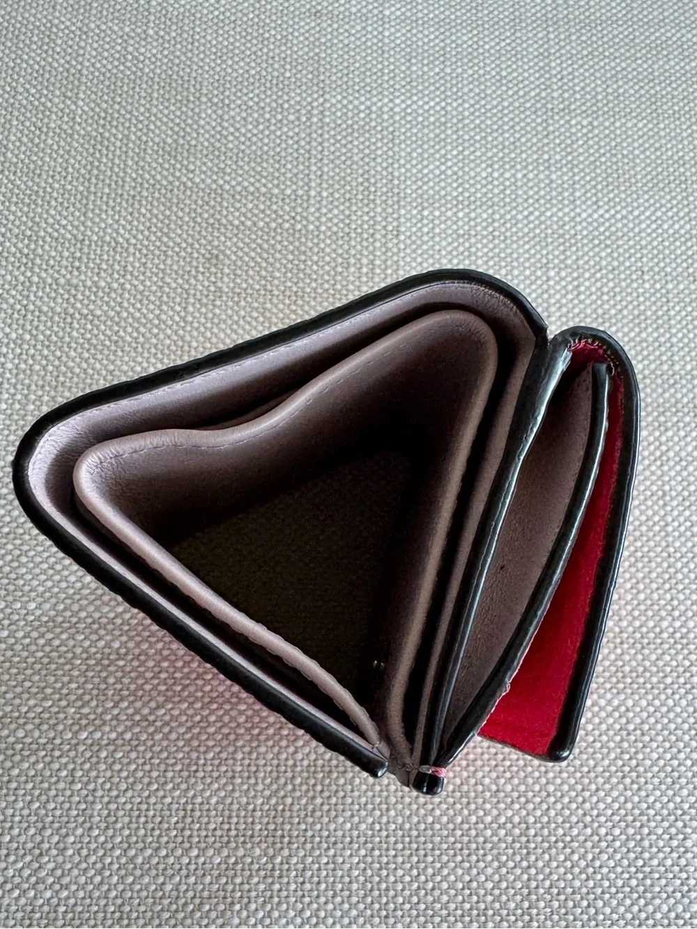 FENDI Bright Pink Pebbled Leather Mini Turn Lock Wallet Italy